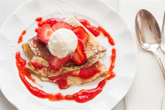 Bánh Crepe Kiểu Pháp
