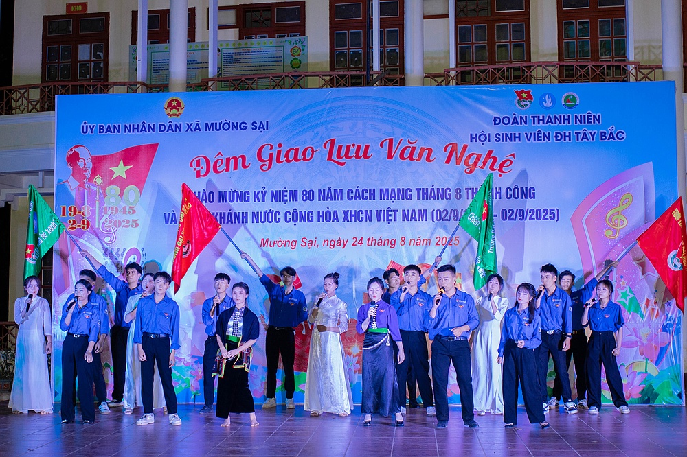 Đoàn Thanh niên - Hội sinh viên Trường Đại học Tây Bắc triển khai thành công chiến dịch thanh niên tình nguyện hè năm 2025