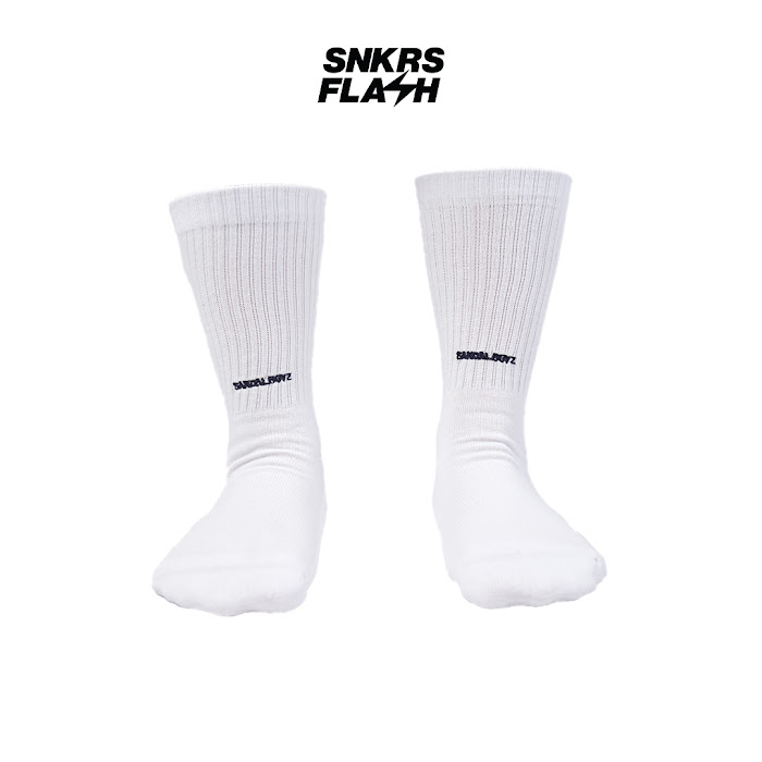 SANDALBOYZ SOCKS MINI LOGO WHITE - PCSOCWTW - Size NO SIZE