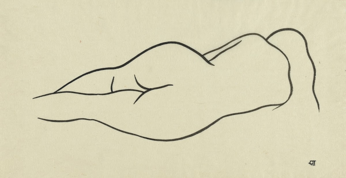 Reclining Nude Woman early 20th century