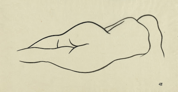 Reclining Nude Woman early 20th century