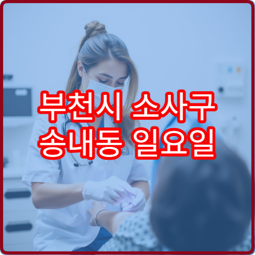 부천시 소사구 송내동 일요일 정신건강의학과 불면 상담