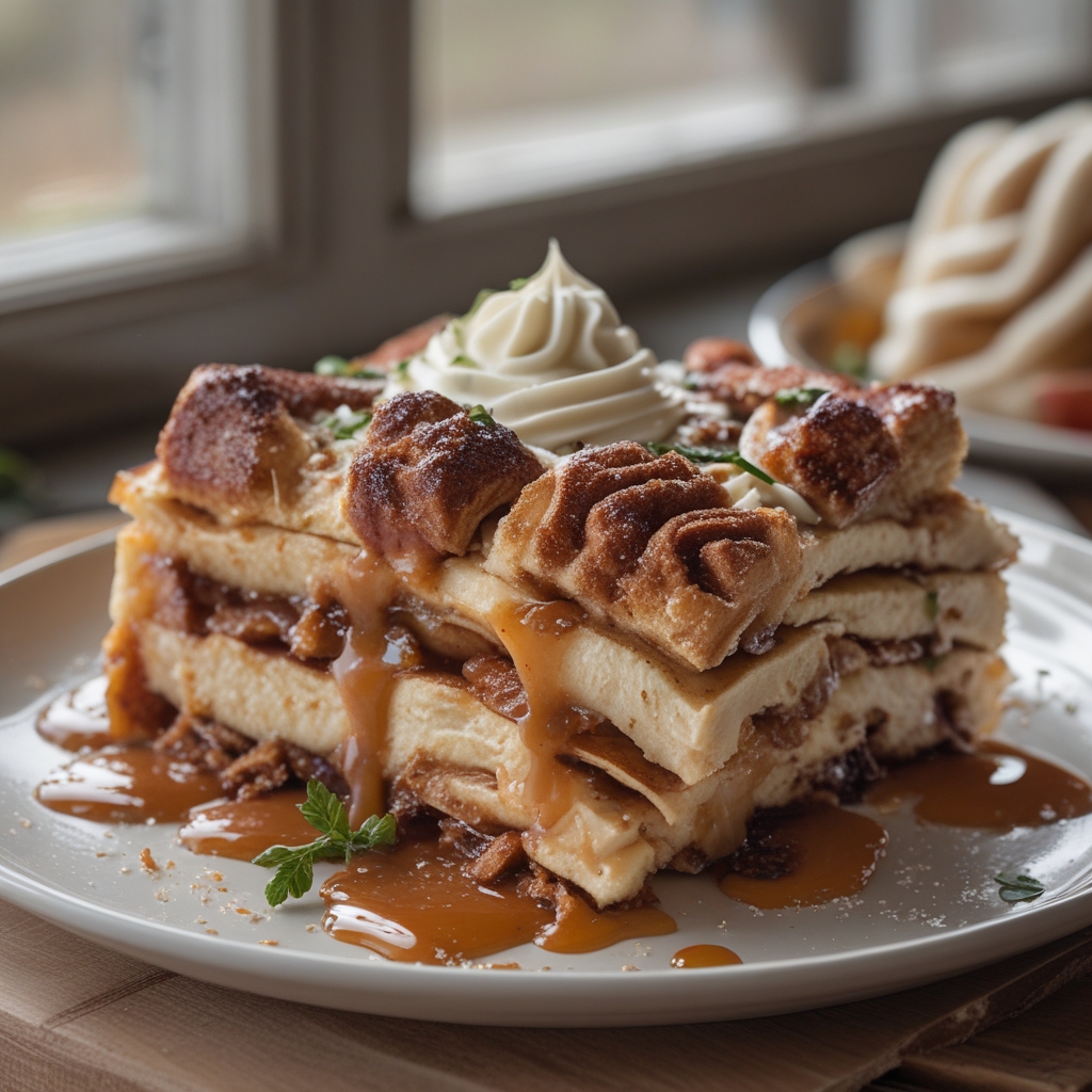 Cinnamon Roll Apple Lasagna: A Sweet New Dessert Delight That’s Easy & Homemade finished