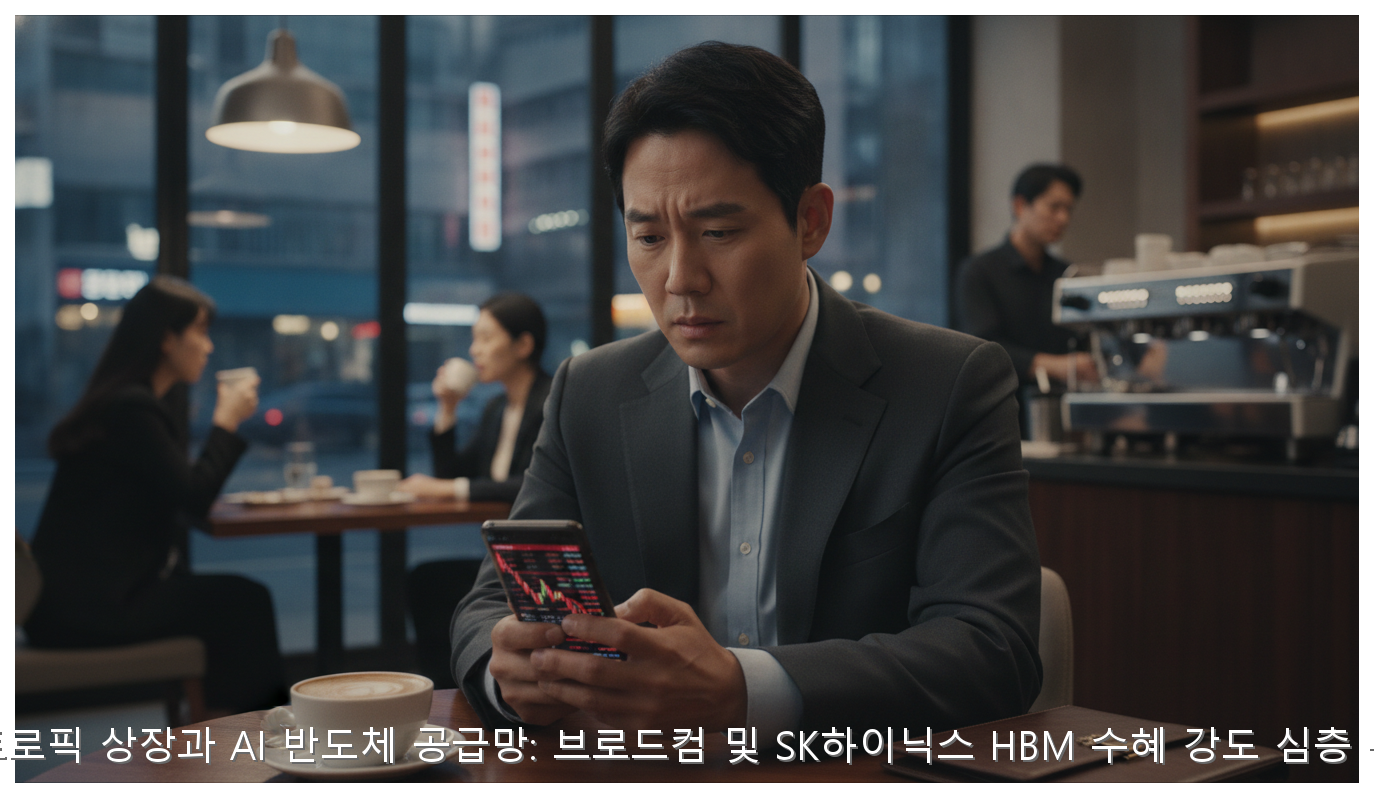 앤트로픽 상장과 AI 반도체 공급망: 브로드컴 및 SK하이닉스 HBM 수혜 강도 심층 분석 핵심 안내 및 분석 인포그래픽 (7)