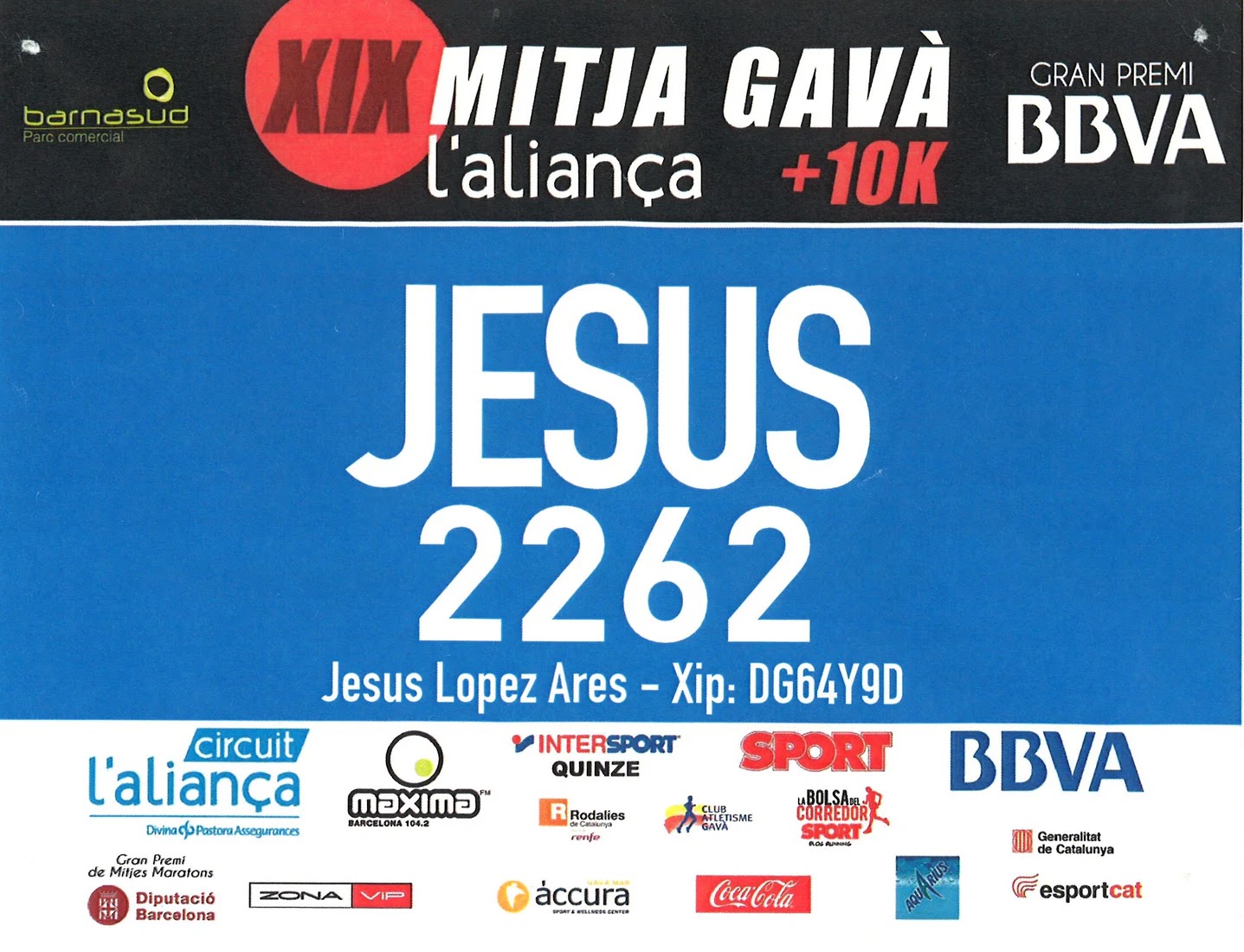 Dorsal de Mitja Gava