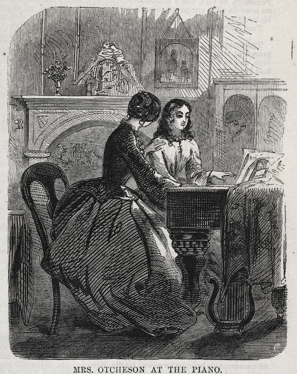 Mrs Otcheson at the Piano 1860