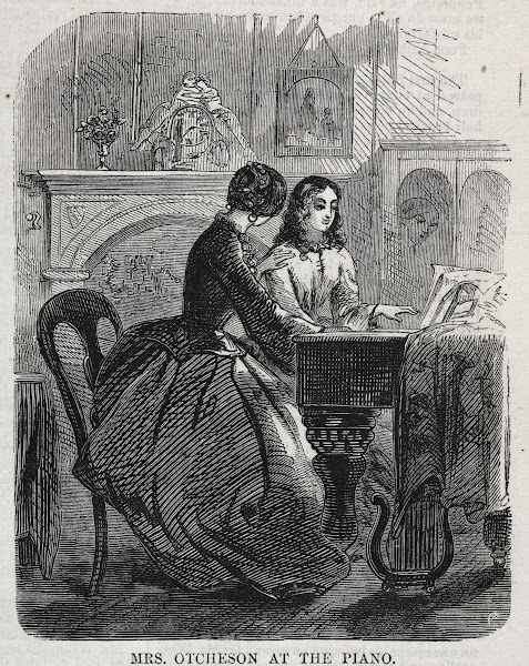 Mrs Otcheson at the Piano 1860