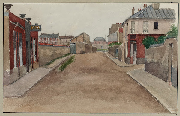 Rue Fizeau Anciennement Rue De Nice La FrontièRe 1896