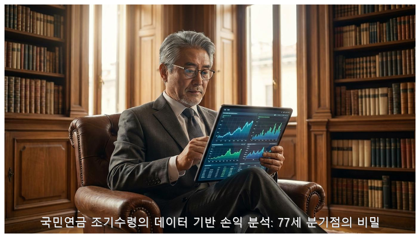 국민연금 조기수령의 데이터 기반 손익 분석: 77세 분기점의 비밀 핵심 안내 및 분석 인포그래픽 (5)