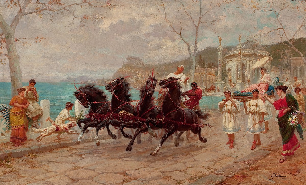 Parade Scene Rome