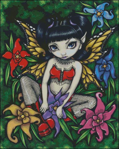 CMP 220341 Fishnets And Flowers