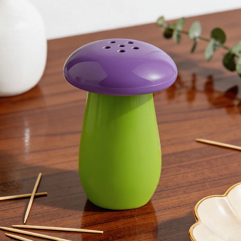 Mushroom Toothpick Holder, Macaron Design