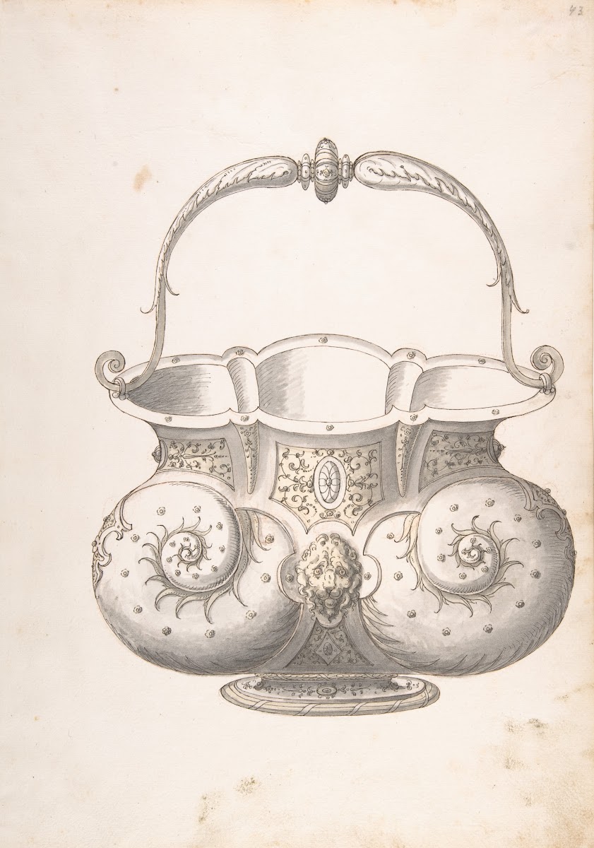 Design for a Bucket 16th century