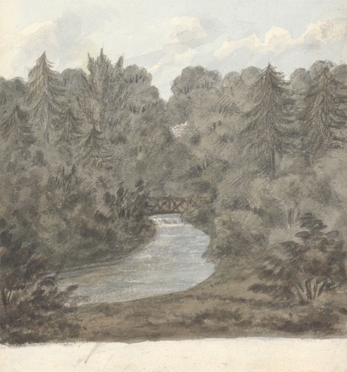 Thornery Pool Sezincote 1824 to 1832