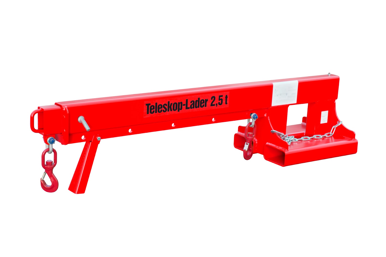 Teleskop-Lader KT 2,5, gelakt, Vuurrood