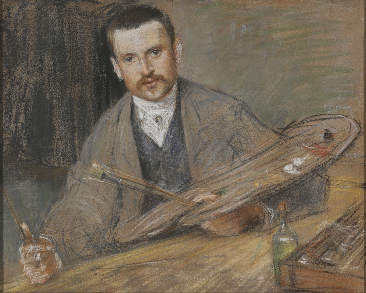 Johan Kindborg 1861 1907 artist married to wood engraver Emy Edman 1880s