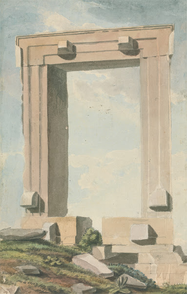 Ruined Flat Archway ca 1785