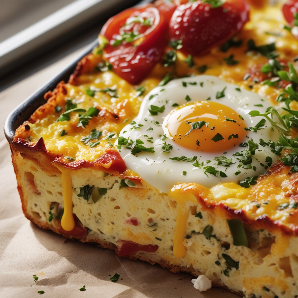 Keto Egg and Cheese Breakfast Casserole Easy Homemade Low-Carb Start finished