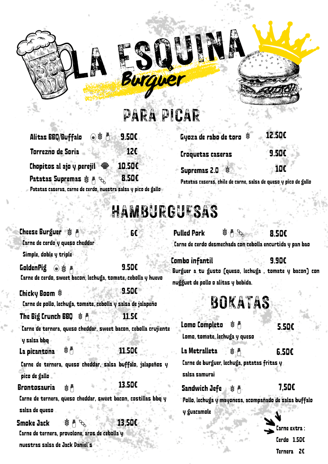 Carta La Esquina