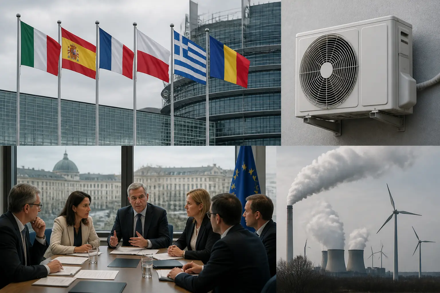 Editorial image for Six European nations prioritize air conditioning over emissions cuts, survey shows