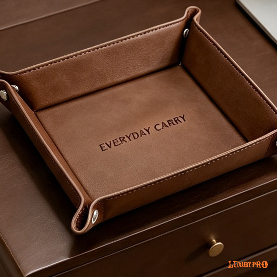 Leather Tray