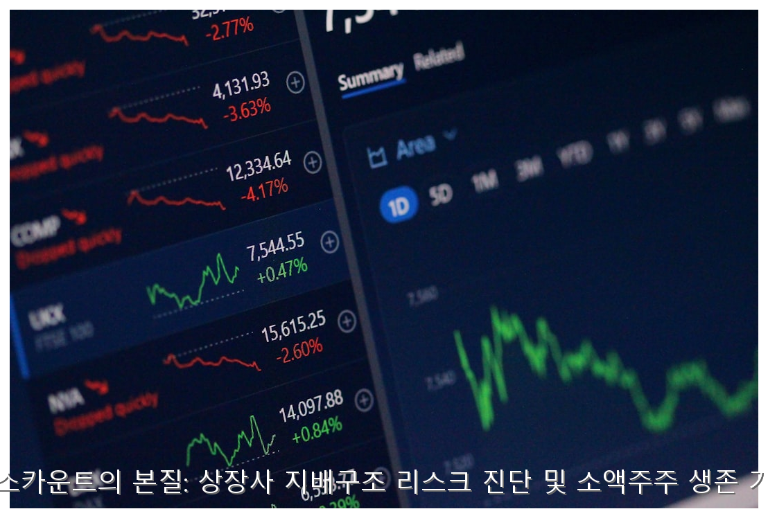 K-디스카운트의 본질: 상장사 지배구조 리스크 진단 및 소액주주 생존 가이드 핵심 안내 및 분석 인포그래픽 (5)