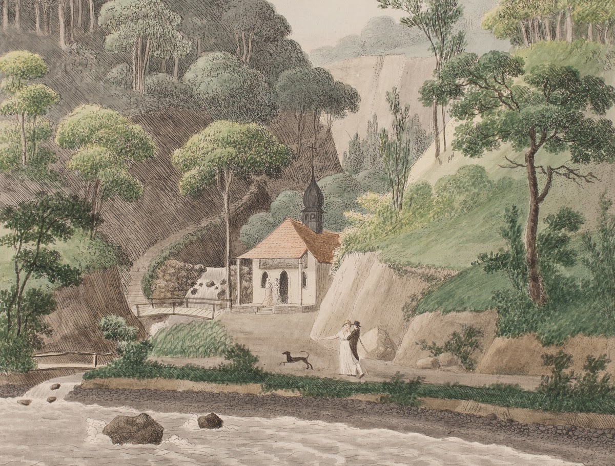Et kapel ved Liselund på Møen 1804  1805