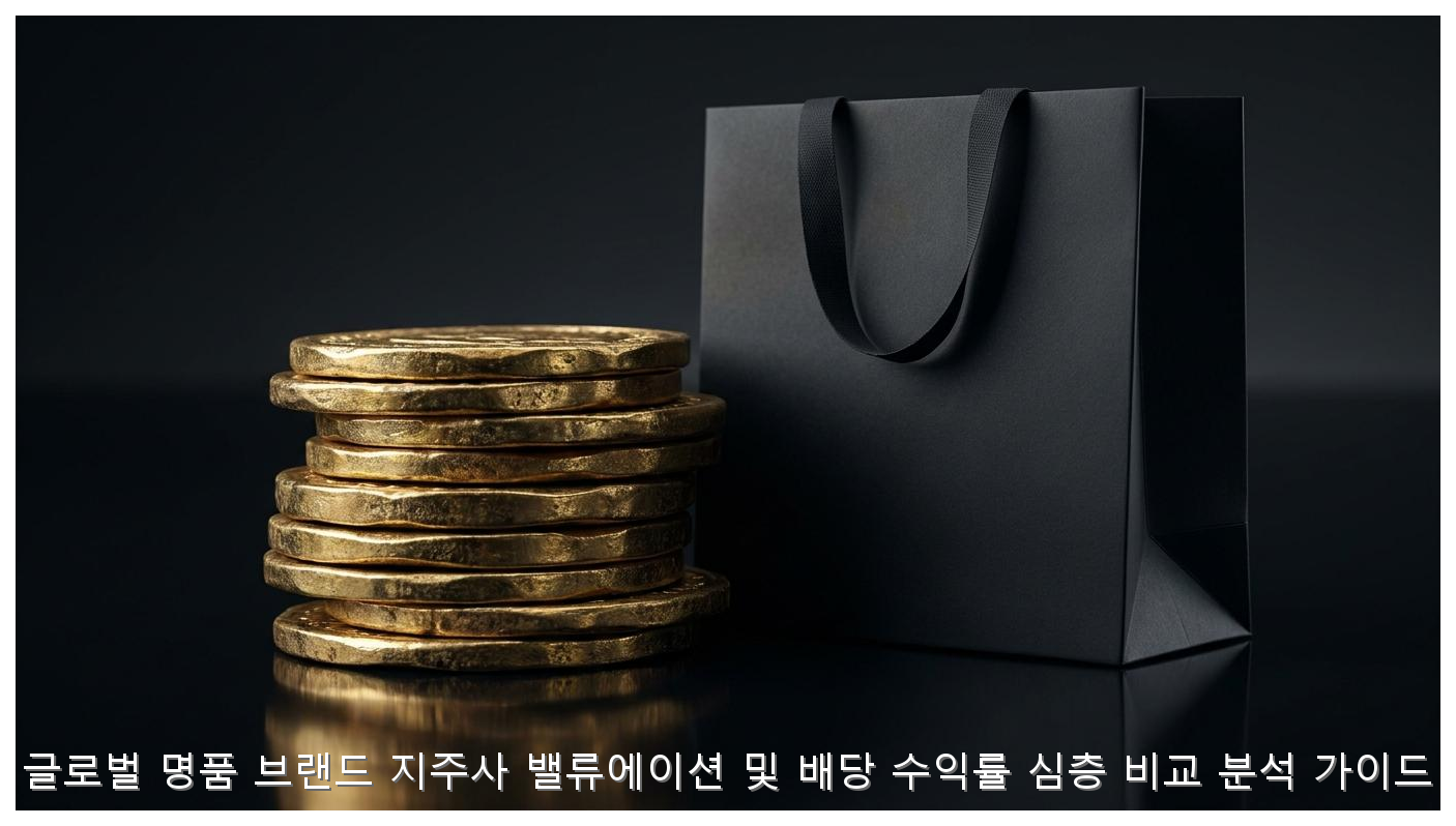 글로벌 명품 브랜드 지주사 밸류에이션 및 배당 수익률 심층 비교 분석 가이드 핵심 안내 및 분석 인포그래픽 (6)