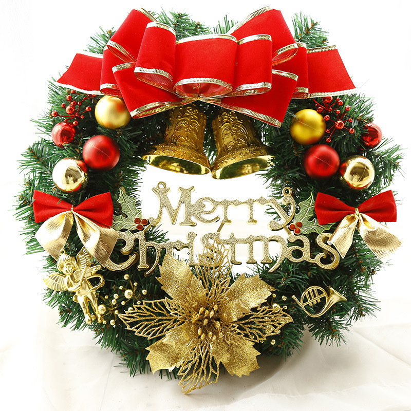 Christmas wreath made of PVC, 30 cm