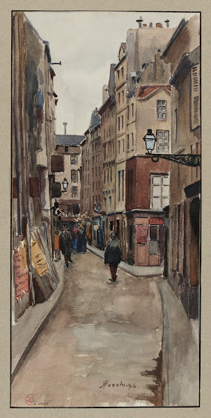 Rue Simon Lefranc Donnant Rue Saint Martin Et Rue Du Temple 1896