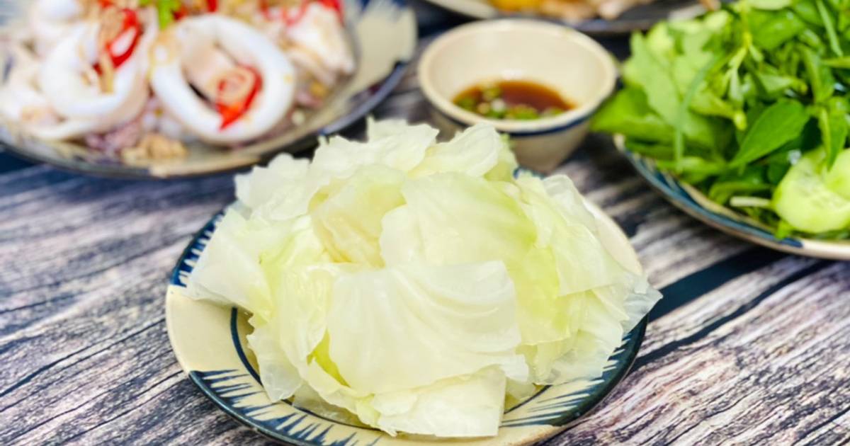 Bắp Cải Luộc