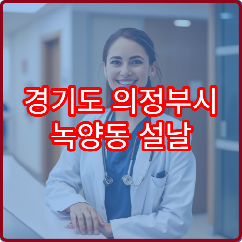 경기도 의정부시 녹양동 설날 명절 연휴 당직약국 녹양동 이마트 근처 해열제·처방전 확인
