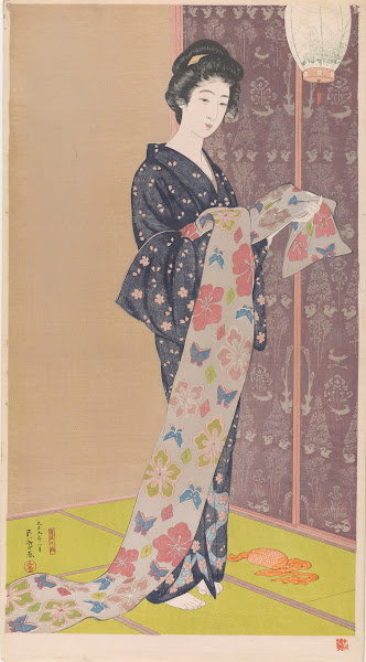 Girl In Summer Costume