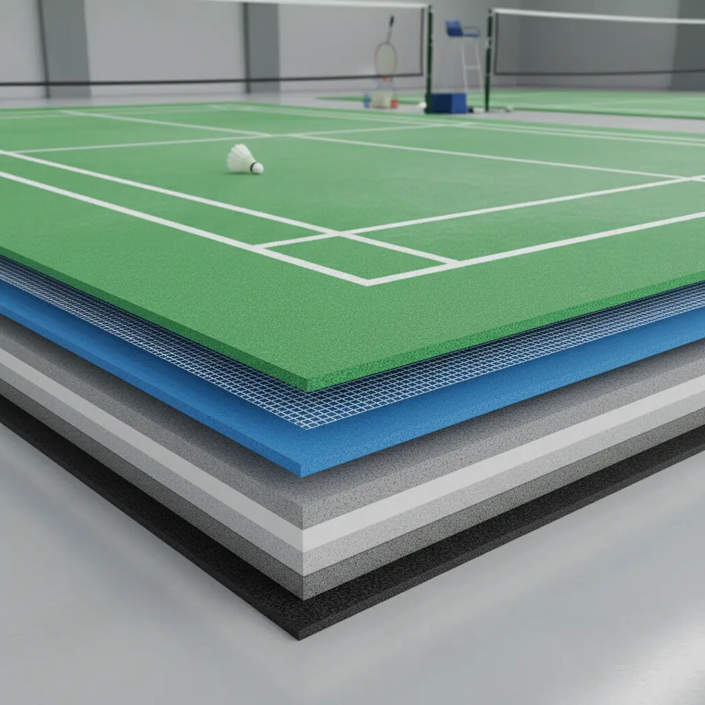 Karpet Badminton Terbuat dari Apa? Ini Bahannya