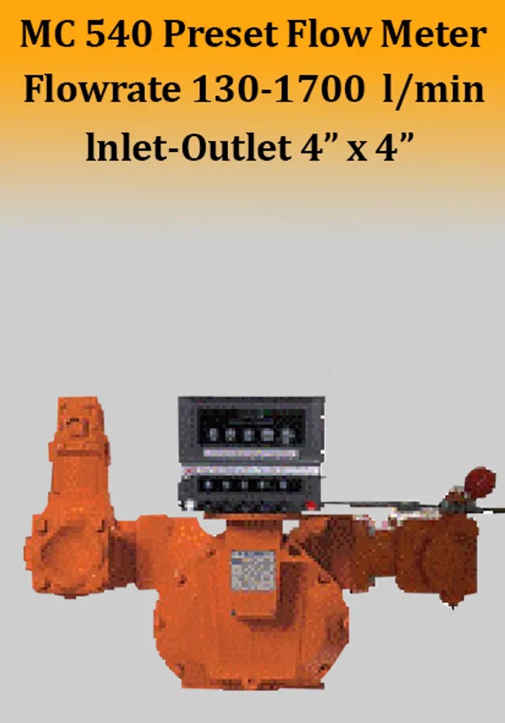 MC 540 Preset Flow Meter