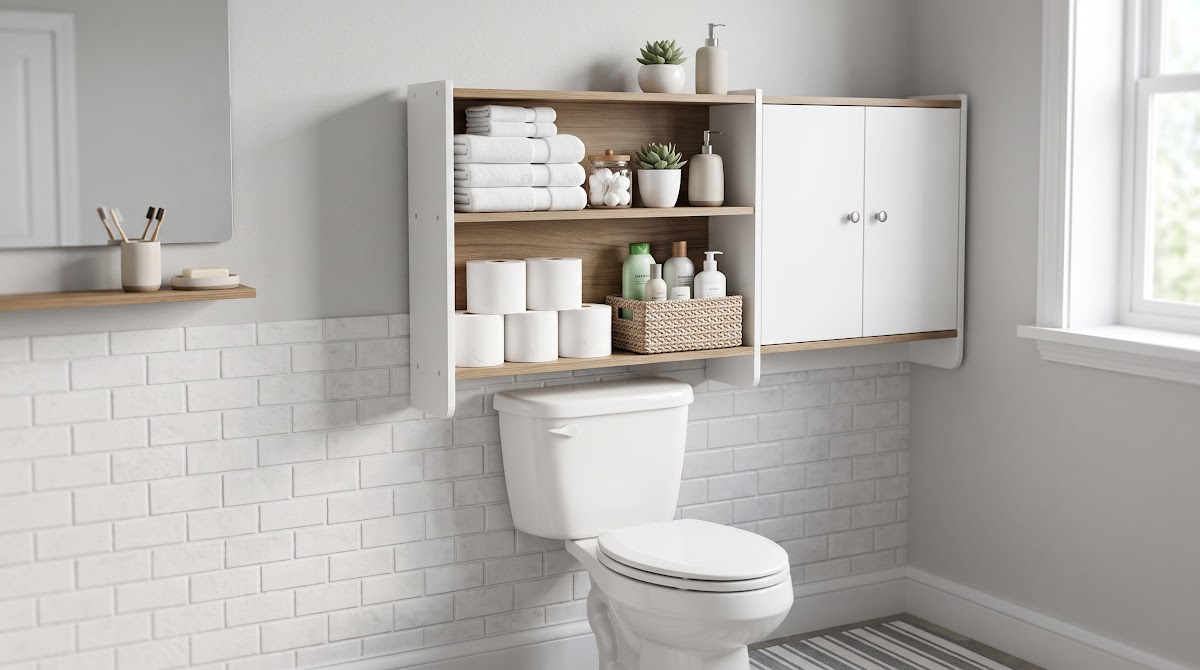 Best Over Toilet Storage Cabinets for Bathrooms (2026) - BEST BUDGET — IN CONTEXT