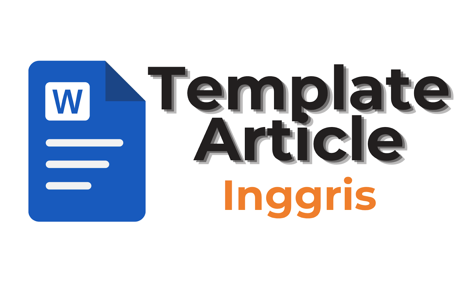 Template Article