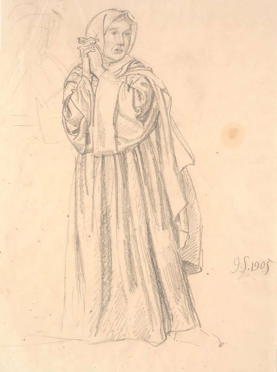 Stående kvinde 1904   1905