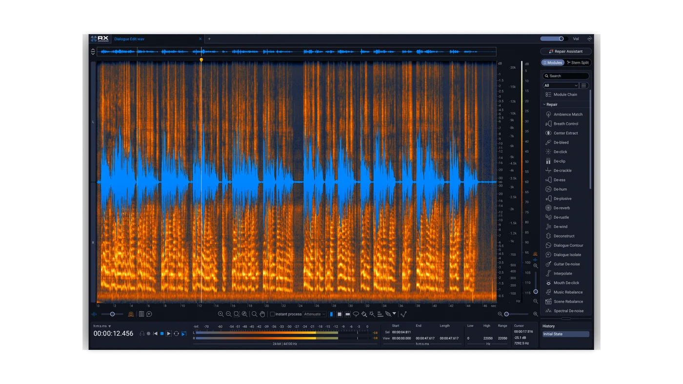 iZotope RX 12 Audio Editor Advanced v12.1.0 Win Mac