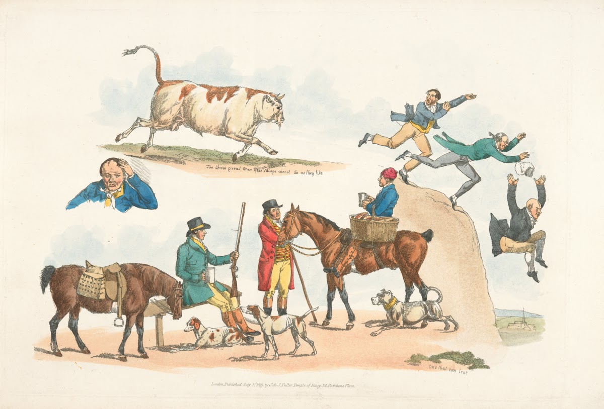 The three great men of the village cannot do as they like 1817 1818