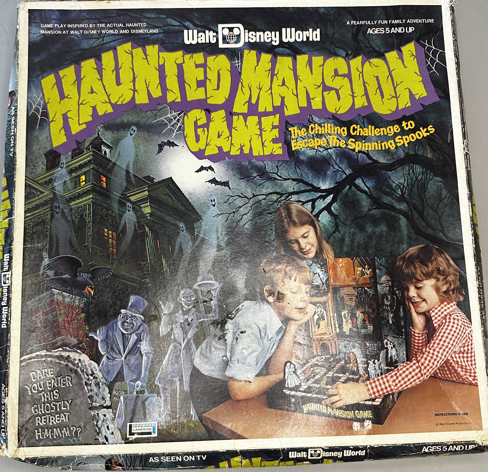 Lakeside’s Walt Disney World Haunted Mansion Game: The Chilling Challenge to Escape the Spinning Spooks