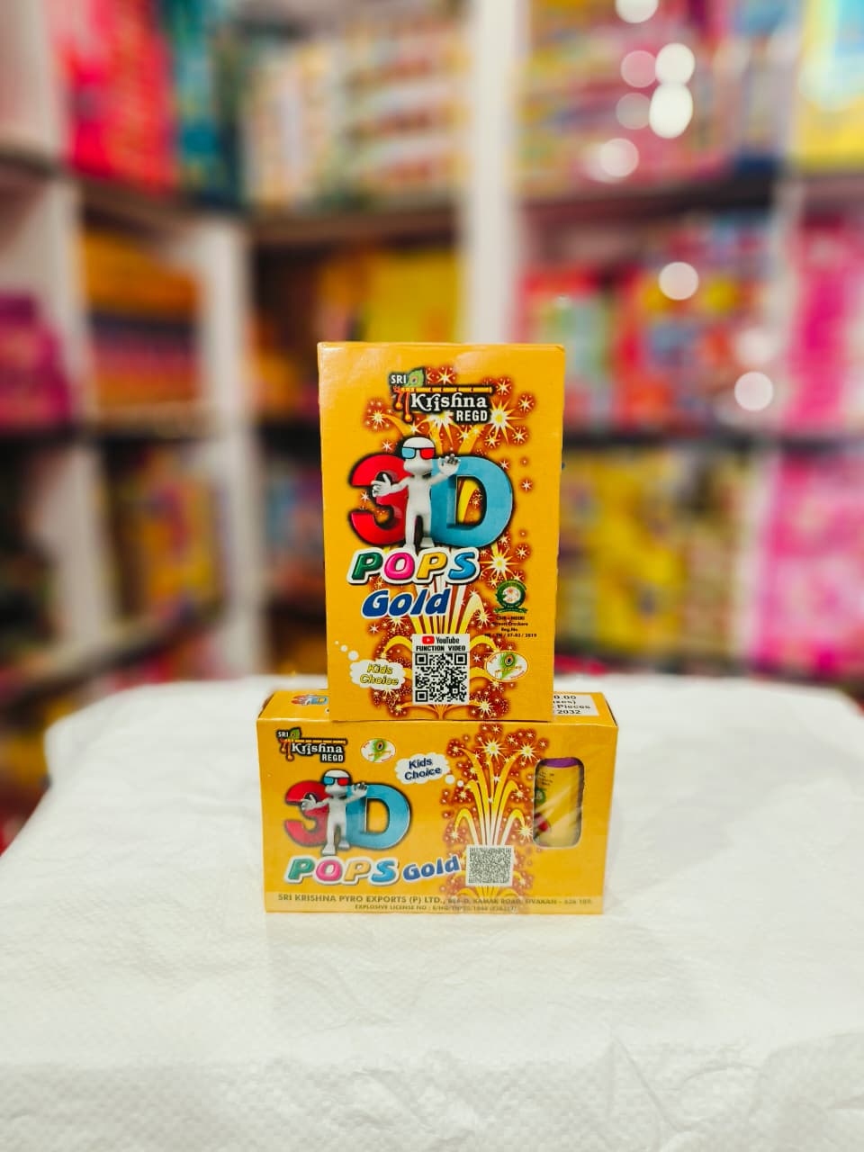 GOLD POPS (3 PCS)