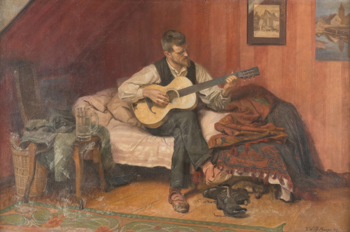 The guitar player 1909
