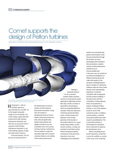 Design Of Pelton Turbines 2004
