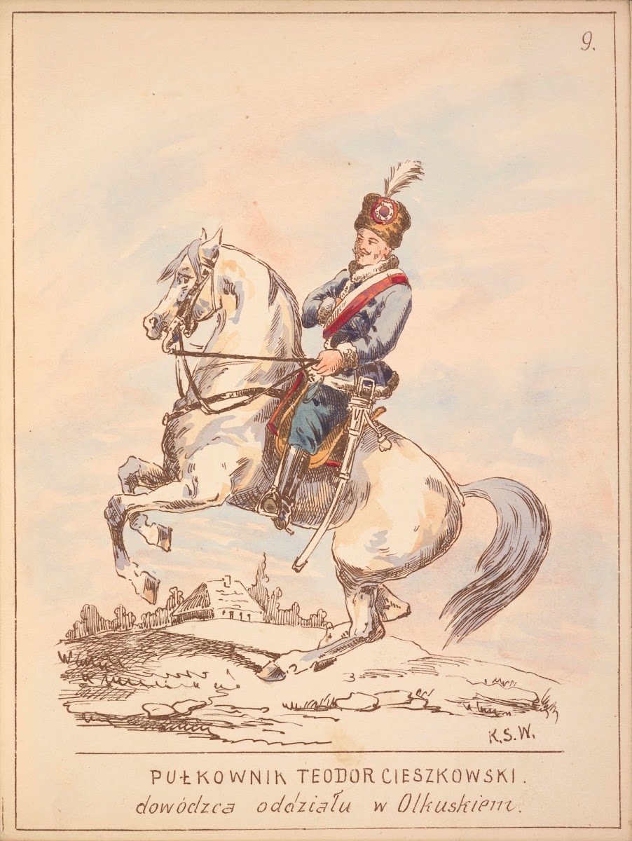 Pułkownik Teodor Cieszkowski 1909