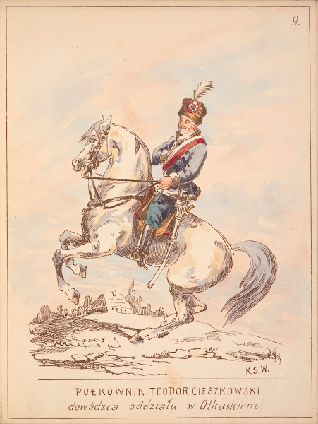 Pułkownik Teodor Cieszkowski 1909