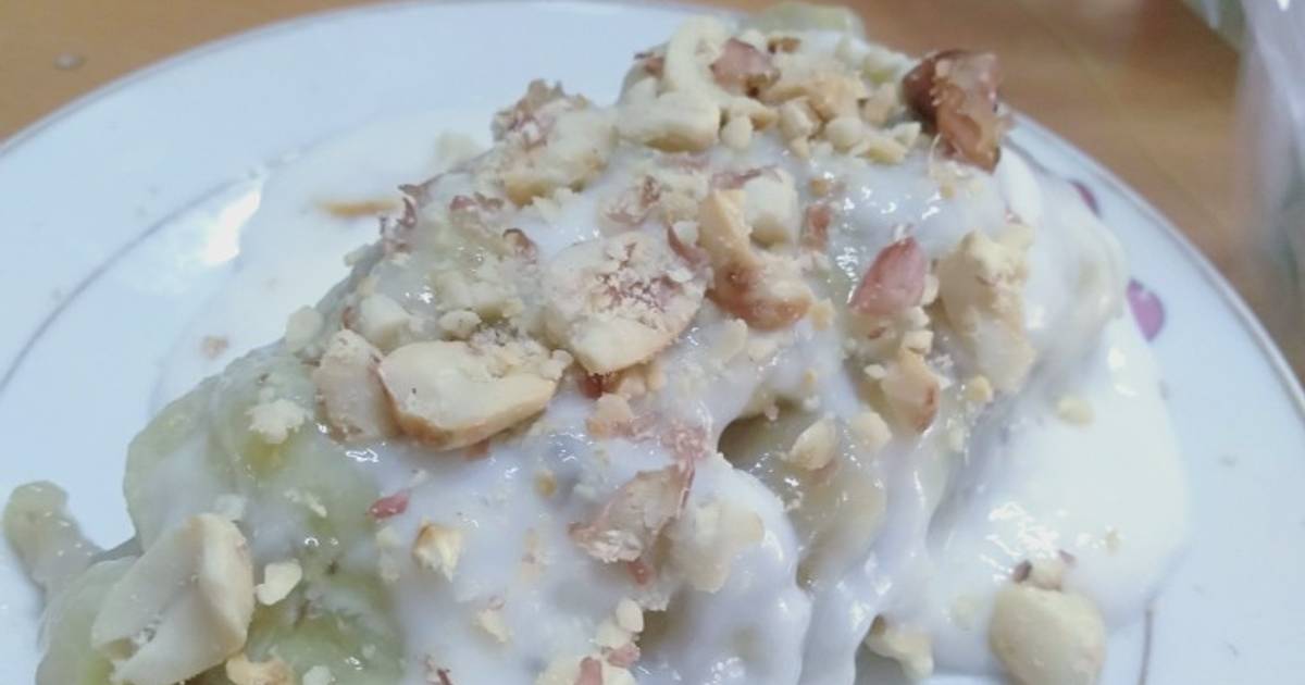 Bánh chuối hấp cốt dừa