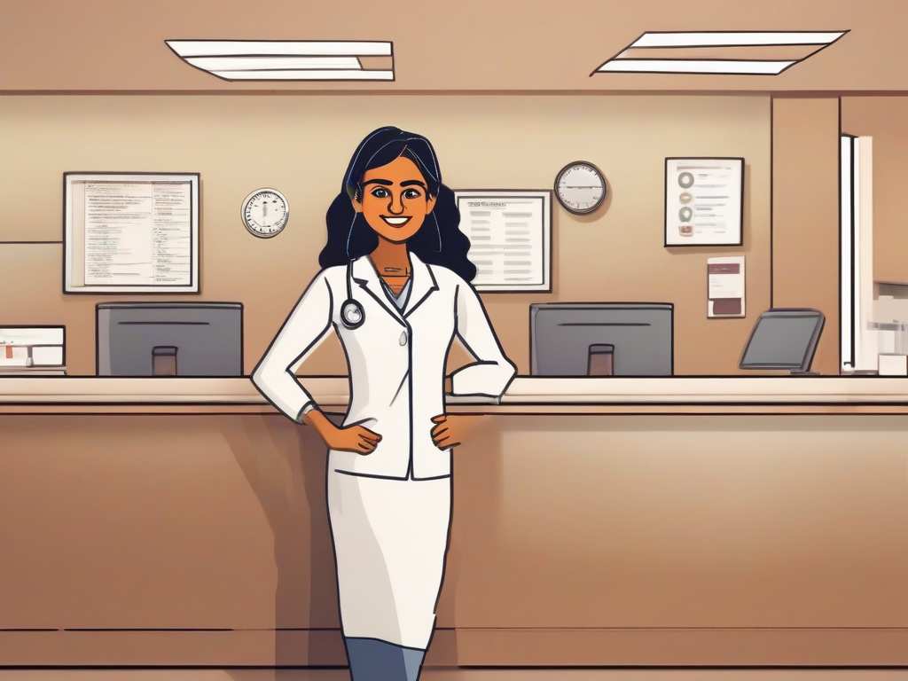 South Indian looking female hospital receptionist casting call in Filmcity, Mumbai. Acting audition for ages 40-50. Apply now!