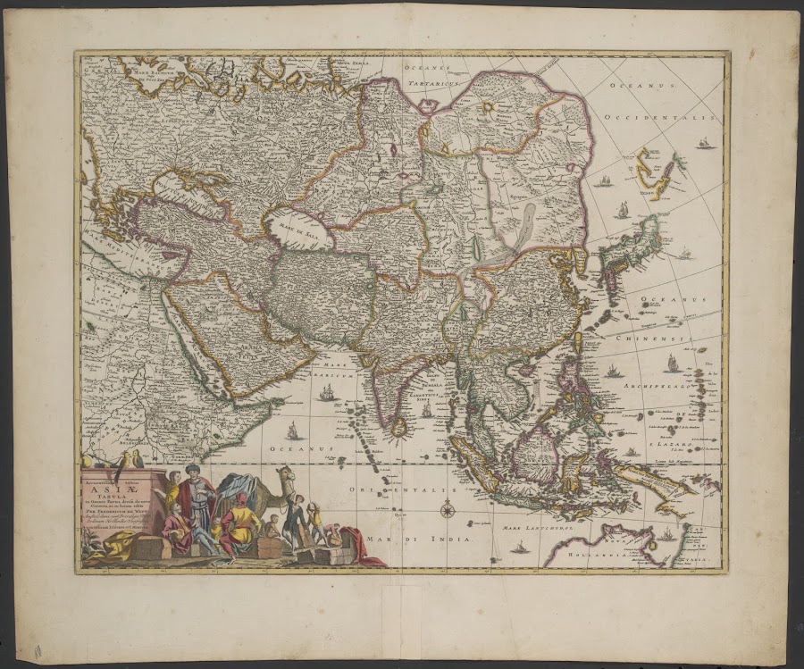 1725_Accuratissima totius Asiae tabula