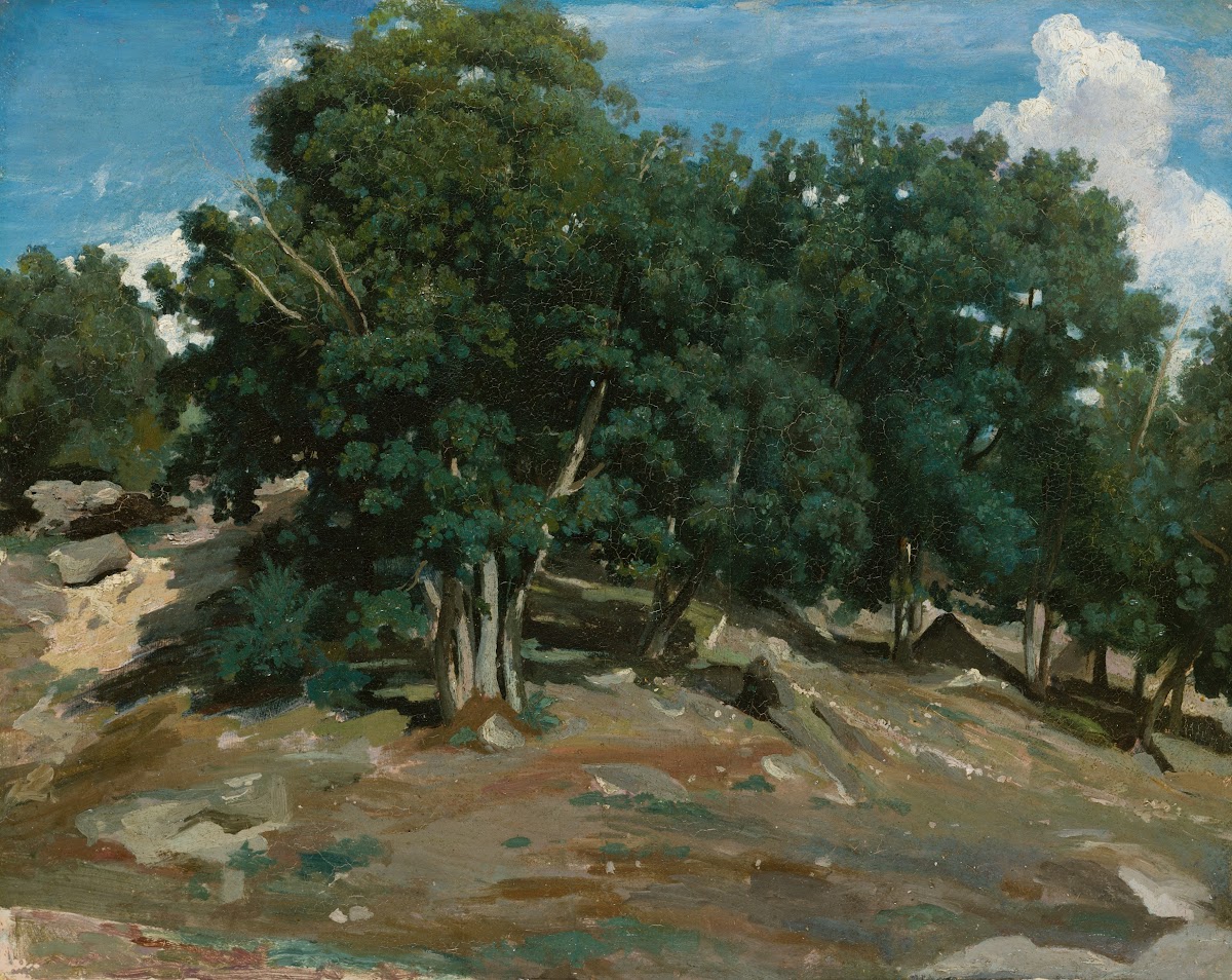 Fontainebleau Oak Trees at Bas Bréau 1832